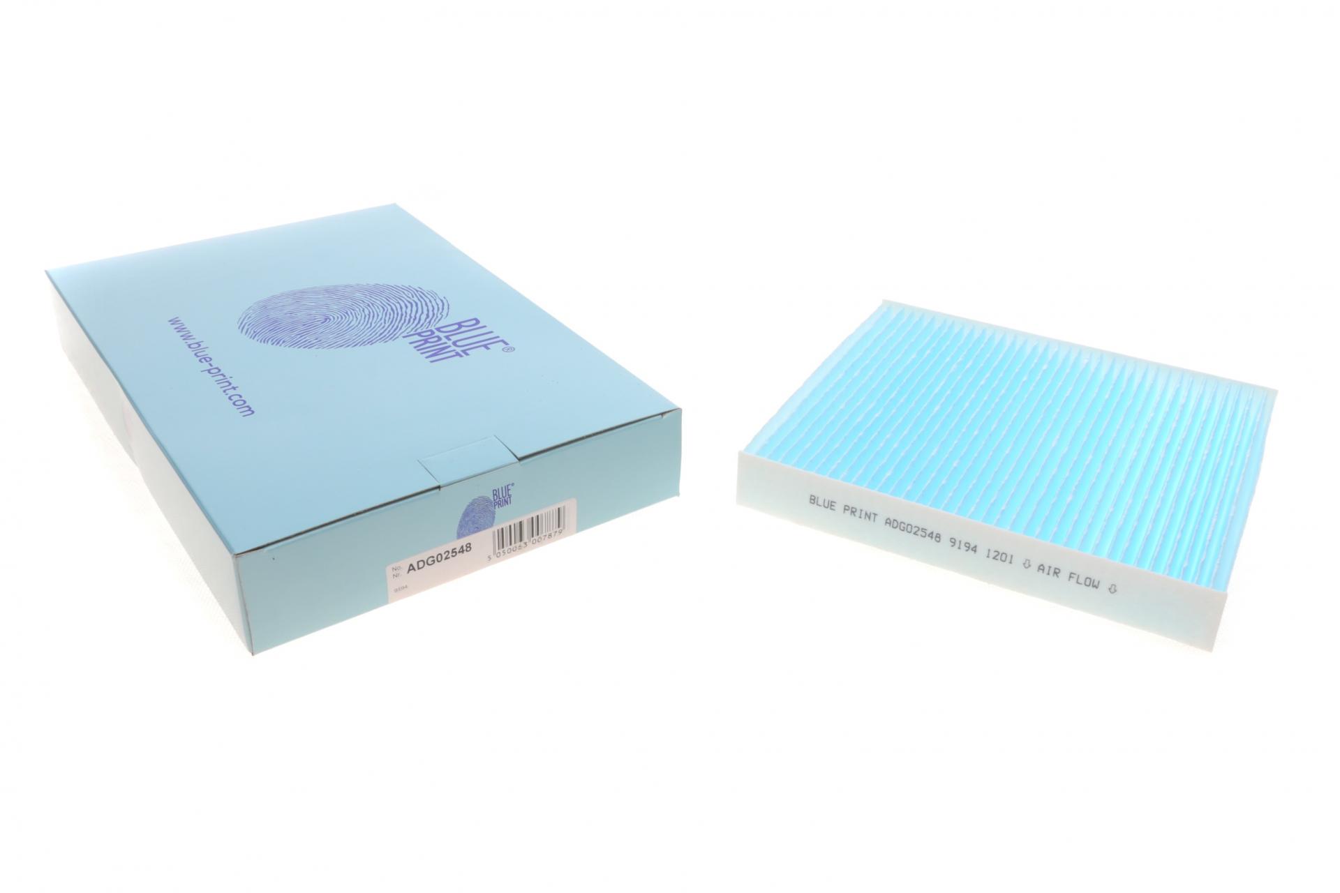 Фільтр салону BLUE PRINT для Kia Soul 1,6/1,6D 09- (ADG02548)