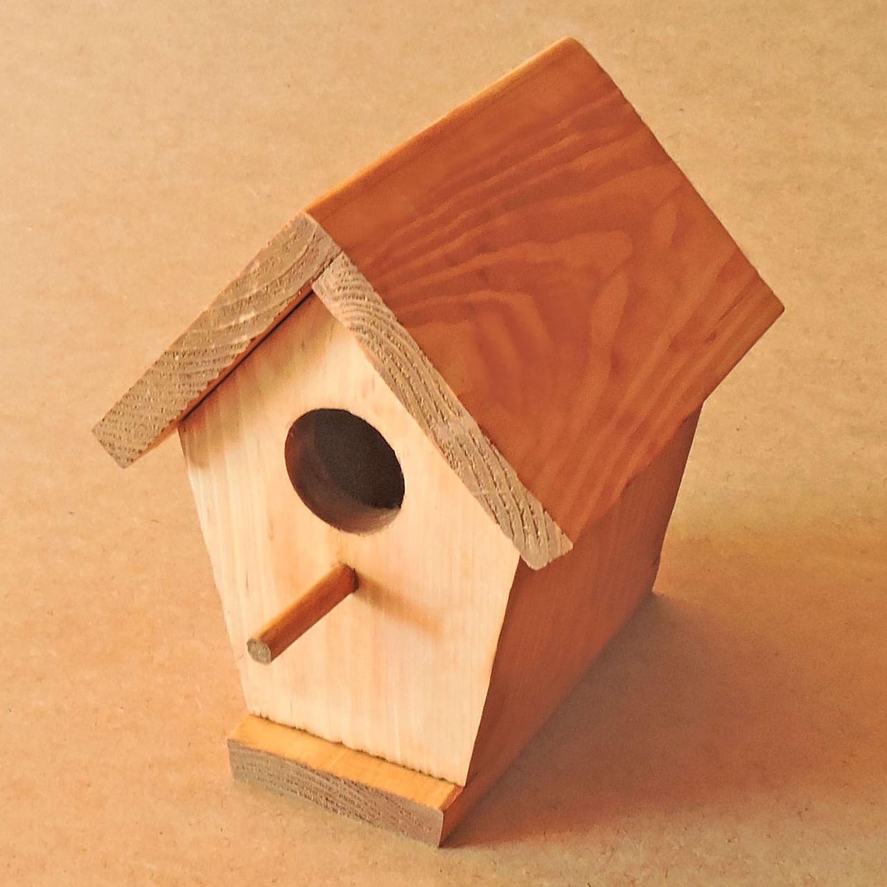 Шпаківня садова з дерева Синичка Каррі (СКВ-001103) - фото 4 Шпаківня садова з дерева Синичка Каррі (СКВ-001103) - фото 4