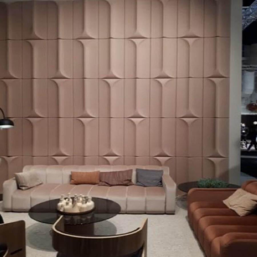 3D-панель гипсовая Пинзо 500х250х40 мм Белый (29904633) - фото 2 3D-панель гипсовая Пинзо 500х250х40 мм Белый (29904633) - фото 2