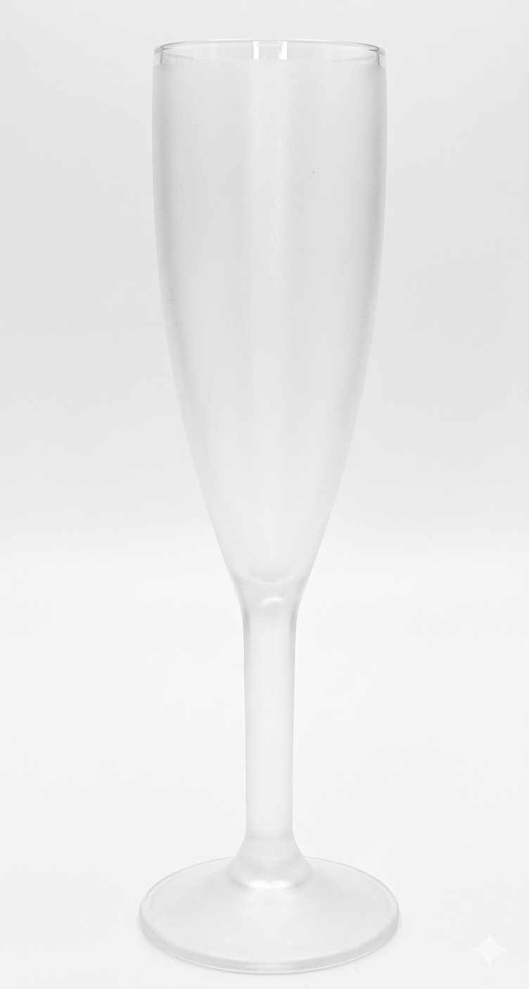 Келих для шампанського із полікарбонату Gastro Plast PC Прозорий матовий (GC--0030F)