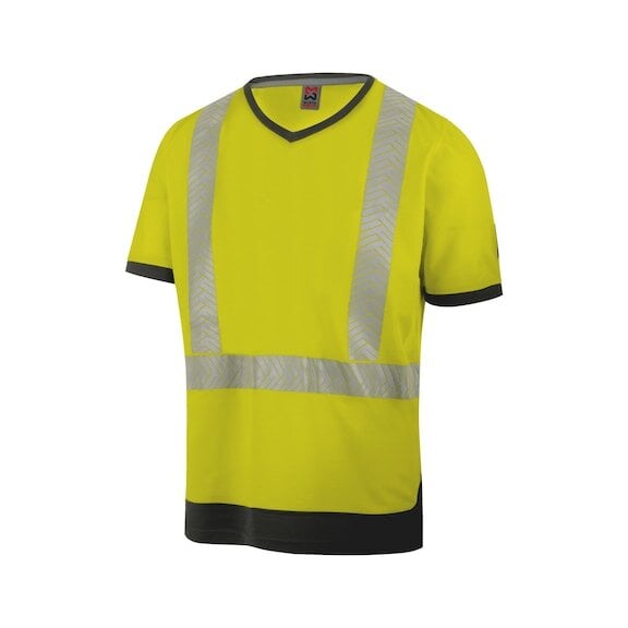 Футболка сигнальная WURTH Fluo 6XL Желто-антрацитовый (M409347008)