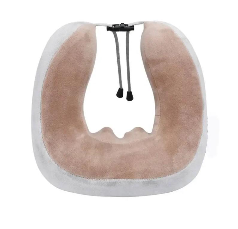 Ортопедическая массажная подушка U-Shaped Upgrade Vibration Pillow (758626) - фото 2
