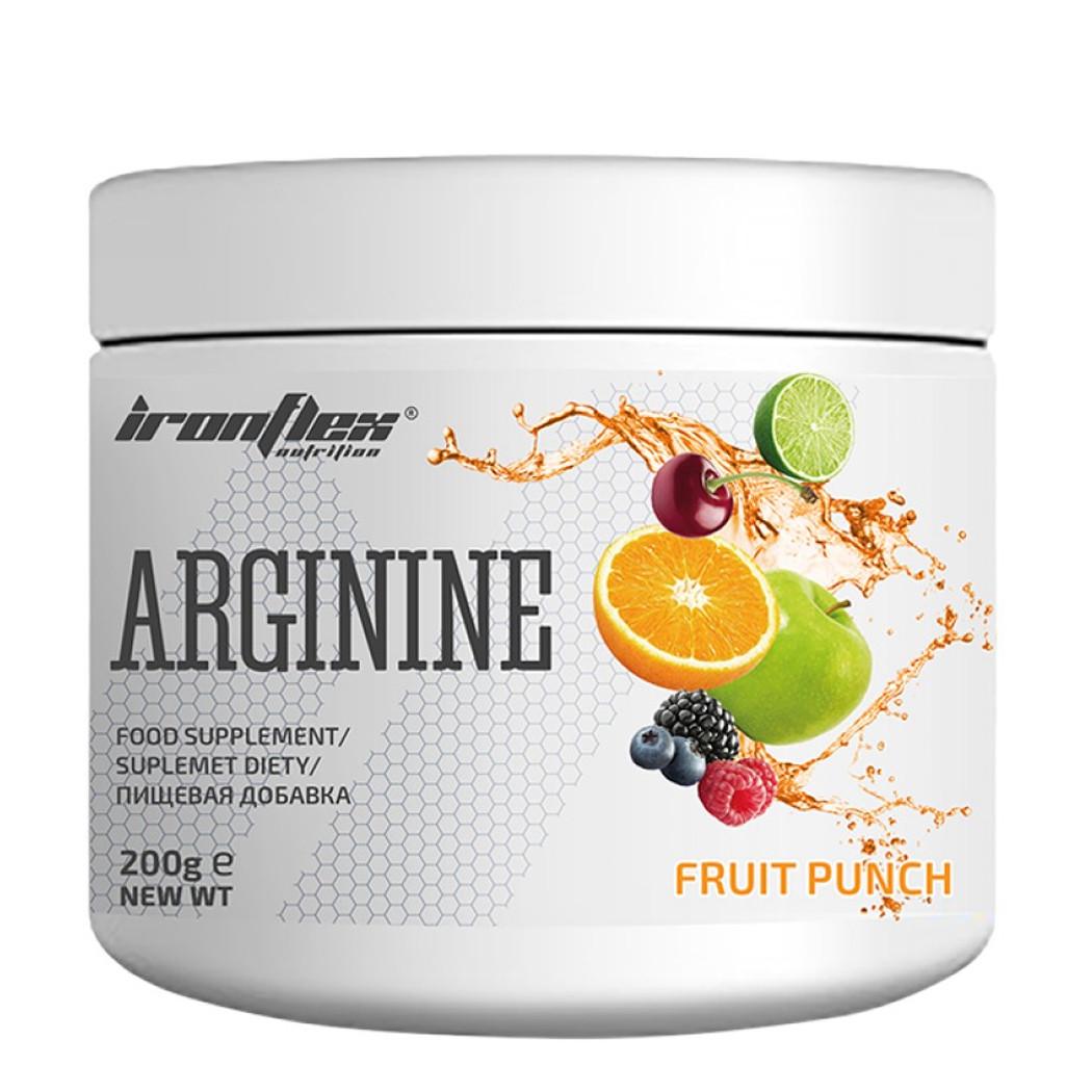 Аргинин IronFlex Arginine Фруктовый пунш 200 г (10828-04)