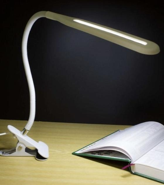 Лампа настольная на прищепке гибкая LED Beluck BL-01 с USB кабелем - фото 2