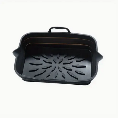 Формы силиконовые складные вкладыши для фритюрниц 2 шт. Черный 17,5 см (SAM-30-2) - фото 6 Формы силиконовые складные вкладыши для фритюрниц 2 шт. Черный 17,5 см (SAM-30-2) - фото 6