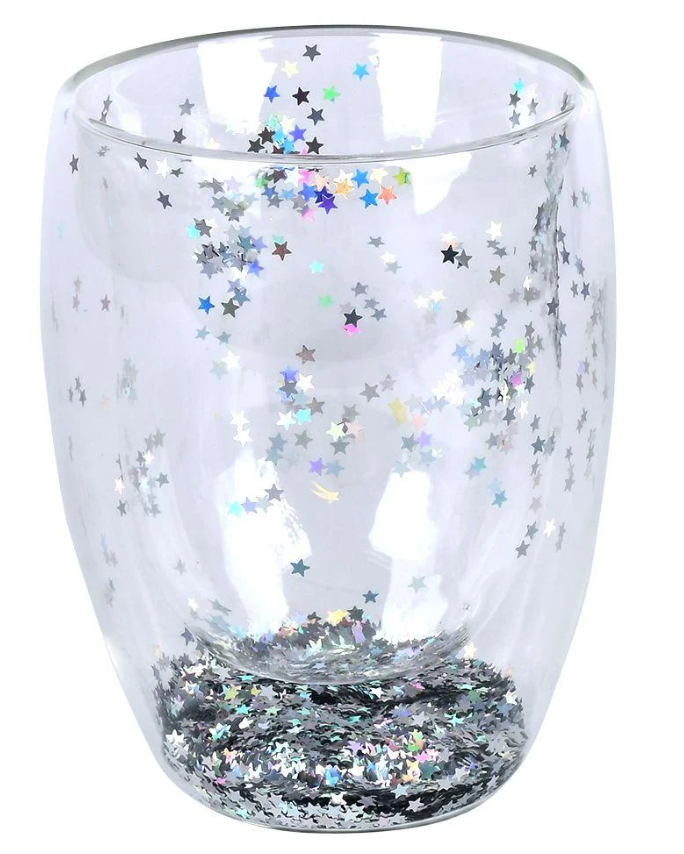 Стакан с двойной стенкой Glitter 350 мл (R10128)
