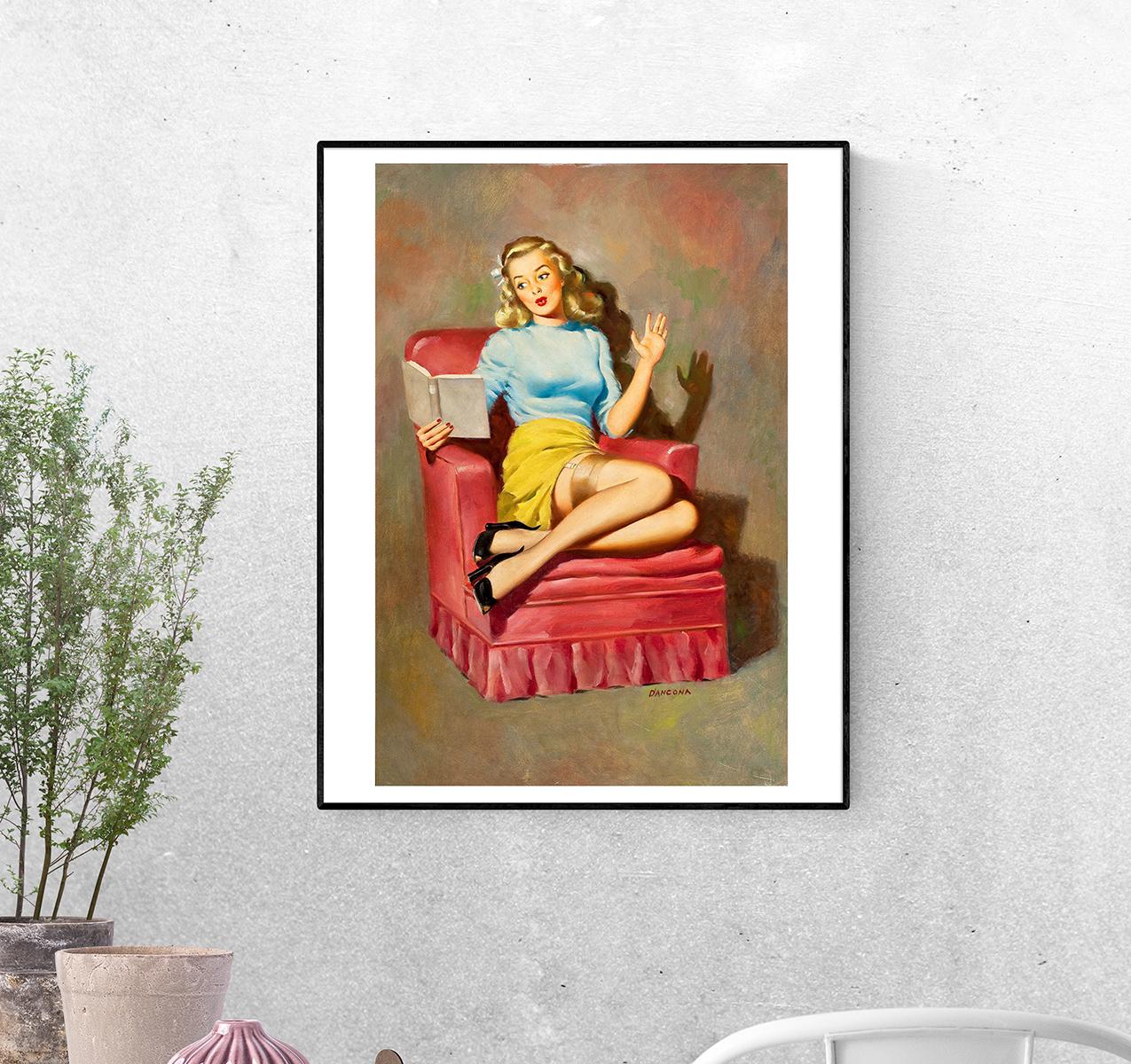 Постер Интересный рассказ. Эдвард Д'Анкония формат А-1 (pin_up010258_Poster)