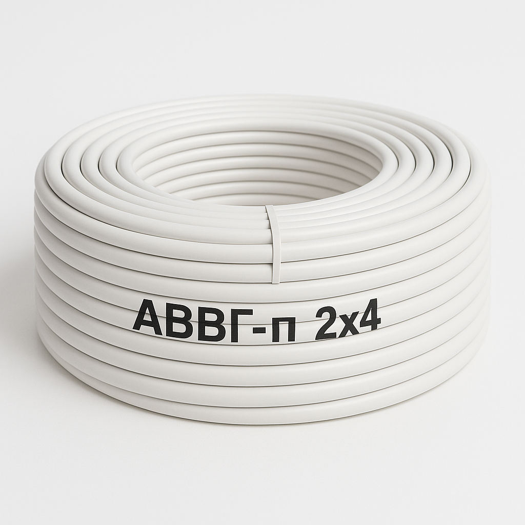 Кабель Інтерелектро АВВГ-П 2х4 алюмінієвий монтажний - фото 2