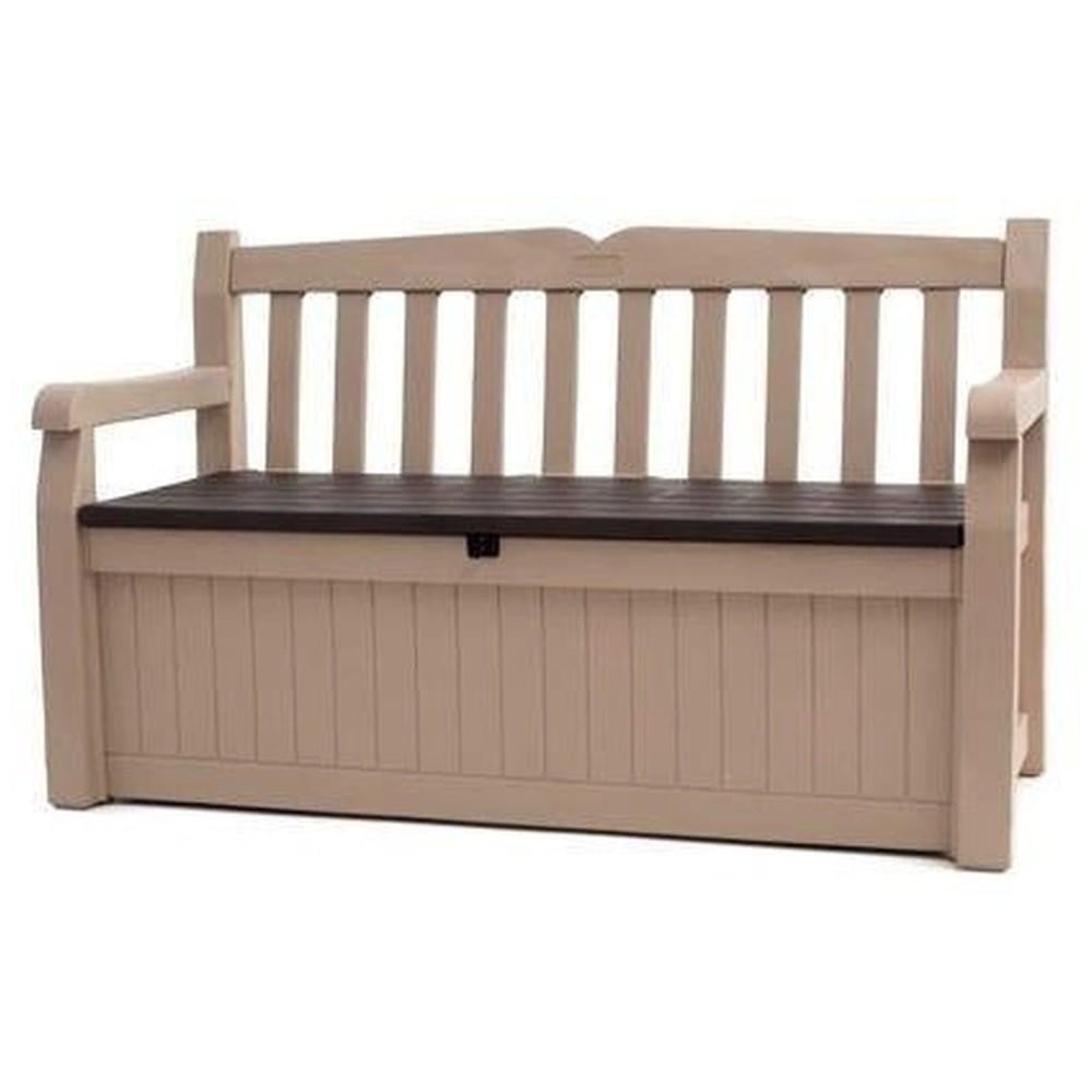 Скамейка-ящик для хранения Keter Eden Garden Bench 265 л (7290103653422)