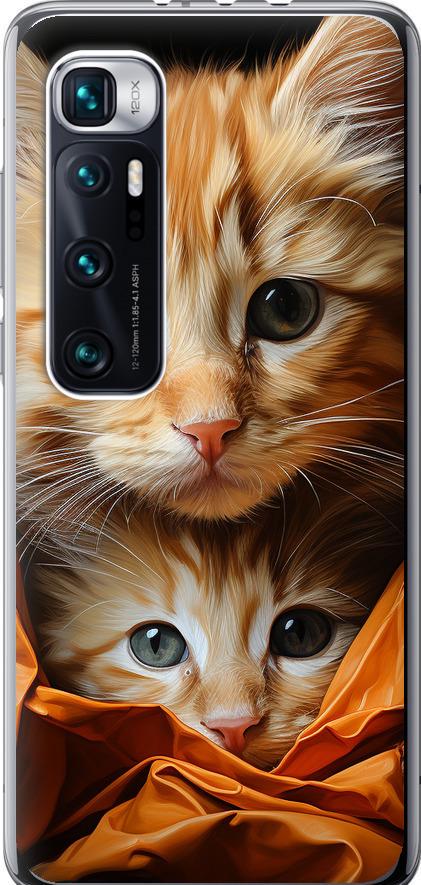 Чехол на Xiaomi Mi 10 Ultra Котики 2 (5664u-2064-42517)