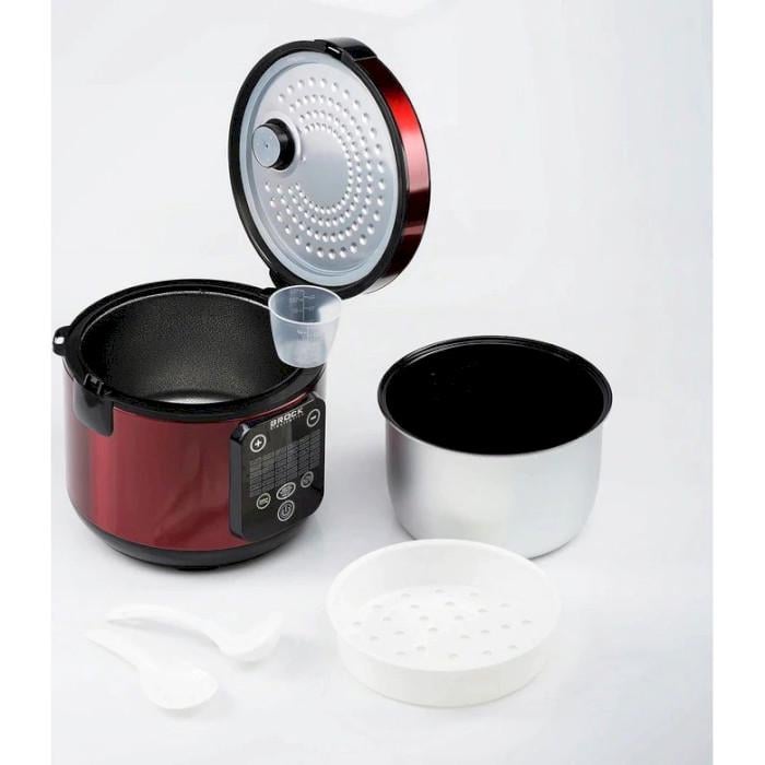 Мультиварка Brock MC 3602 RD 700W/5 л/36 программ/сенсорное управление/отложенный старт Red (MC 3602 RD) - фото 4 Мультиварка Brock MC 3602 RD 700W/5 л/36 программ/сенсорное управление/отложенный старт Red (MC 3602 RD) - фото 4