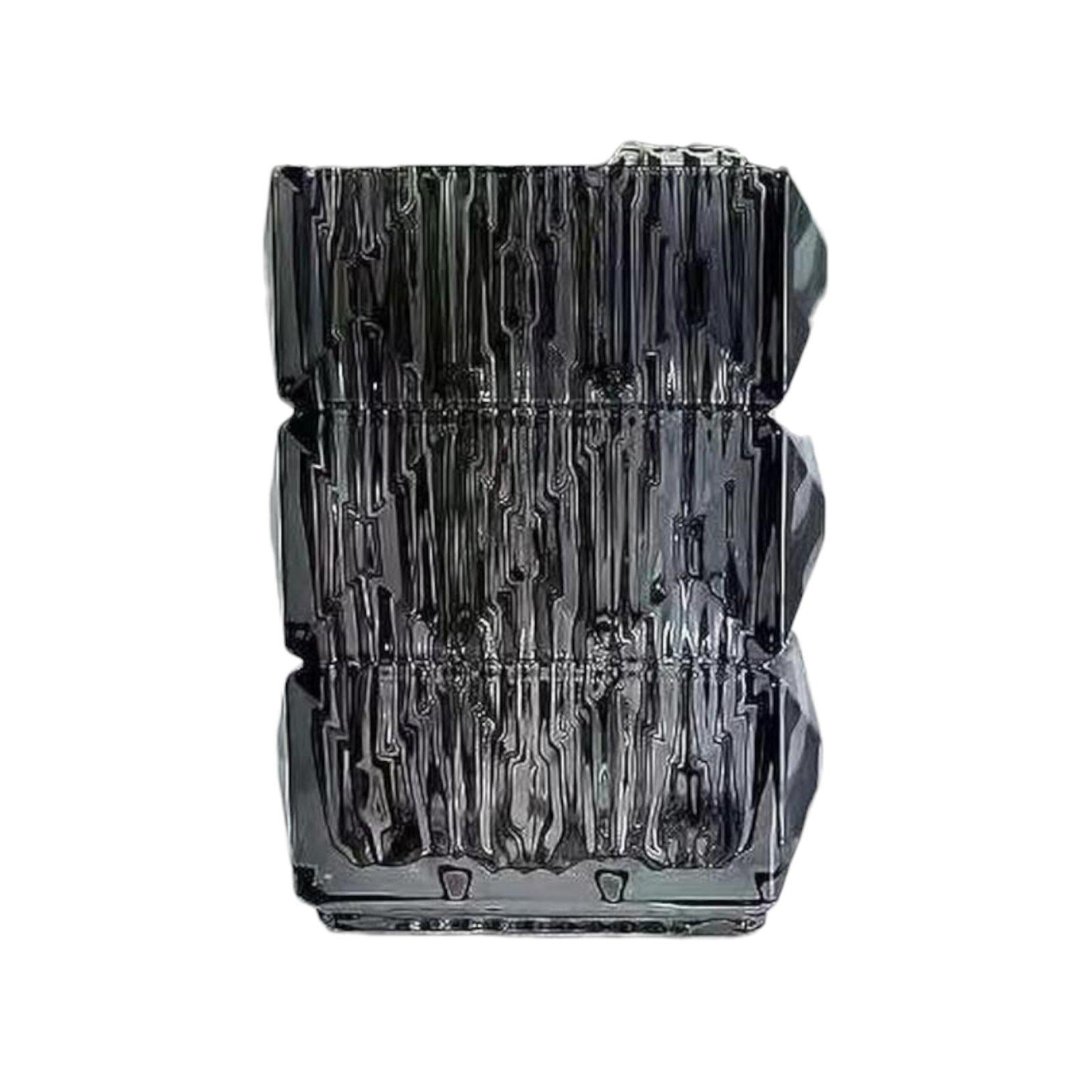 Ваза из хрустального стекла для цветов из утолщенного прозрачного стекла 20 см Ваза из хрустального стекла для цветов из утолщенного прозрачного стекла 20 см