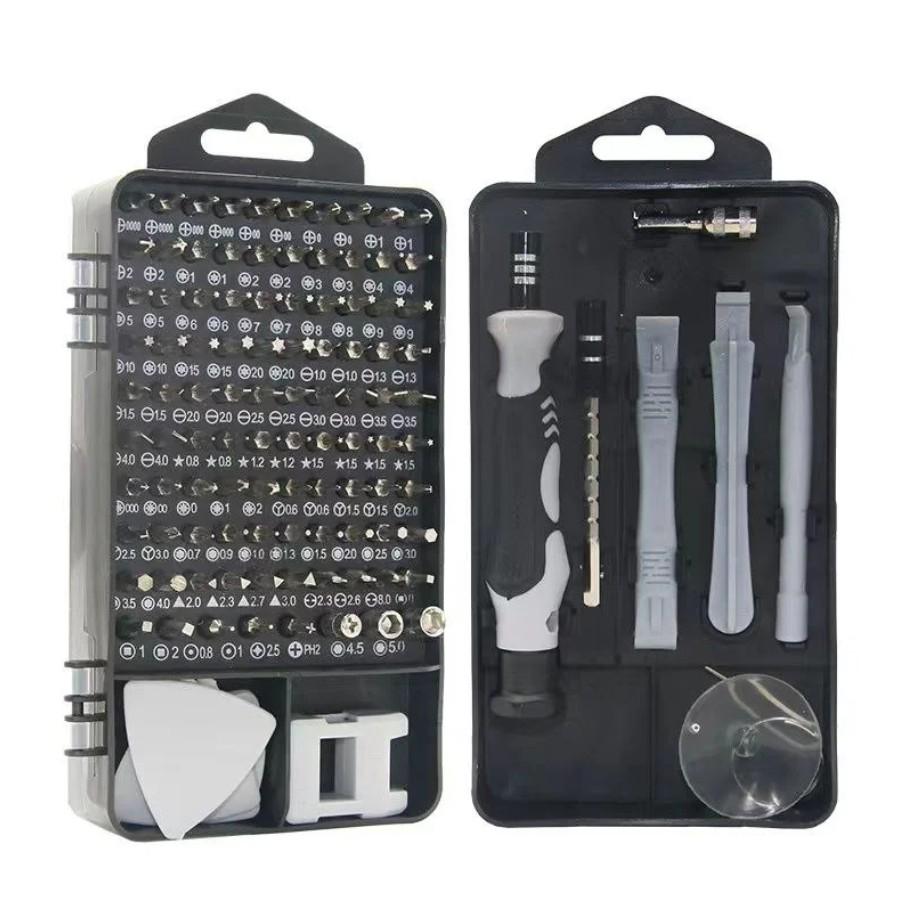 Набор отверток прецизионных 115в1 для телефонов и ноутбуков в кейсе (164) - фото 3 Набор отверток прецизионных 115в1 для телефонов и ноутбуков в кейсе (164) - фото 3