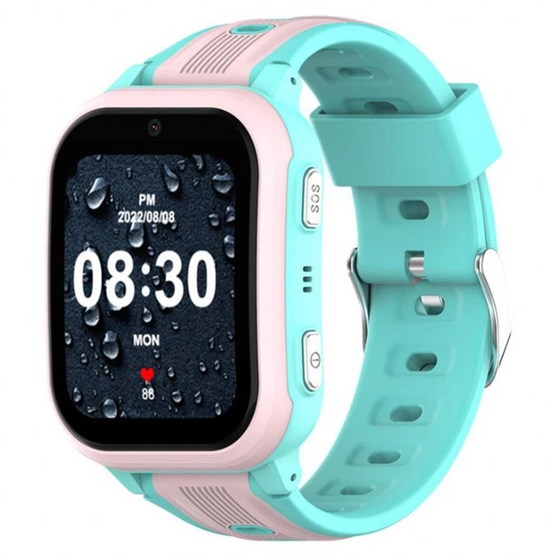 Смарт-часы детские Wonlex KT41 с видеозвонком GPS WI-FI и SIM-картой Pink (19140)