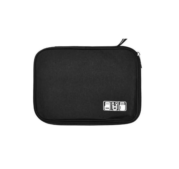 Косметичка-органайзер дорожная для зарядок и проводов 23x16x2,5 см (LU000670)