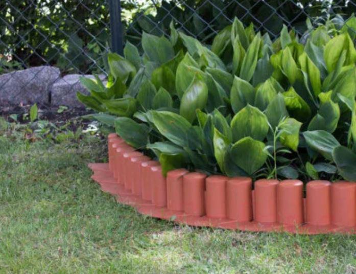 Садовый бордюр Prosperplast Палисад  Tерракотовый (IPAL6-R624) - фото 3