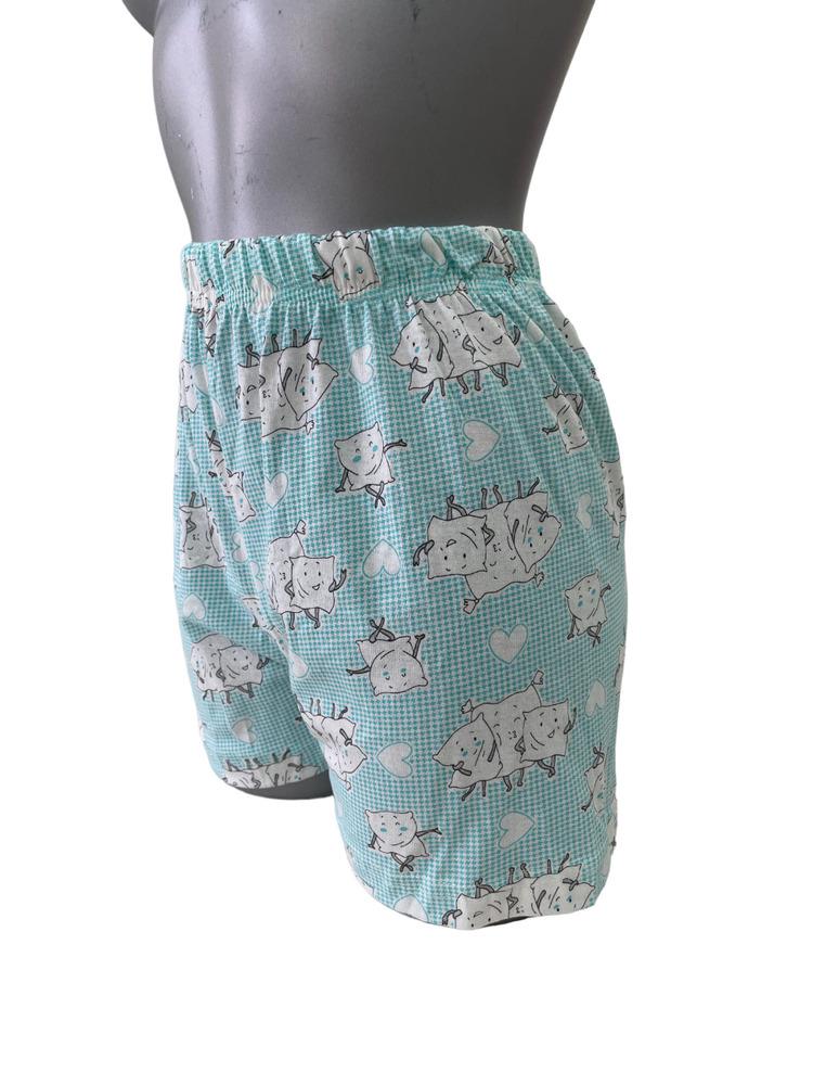 Пижама Marilynmod 8250x45 майка/шорты женская L Голубой - фото 4