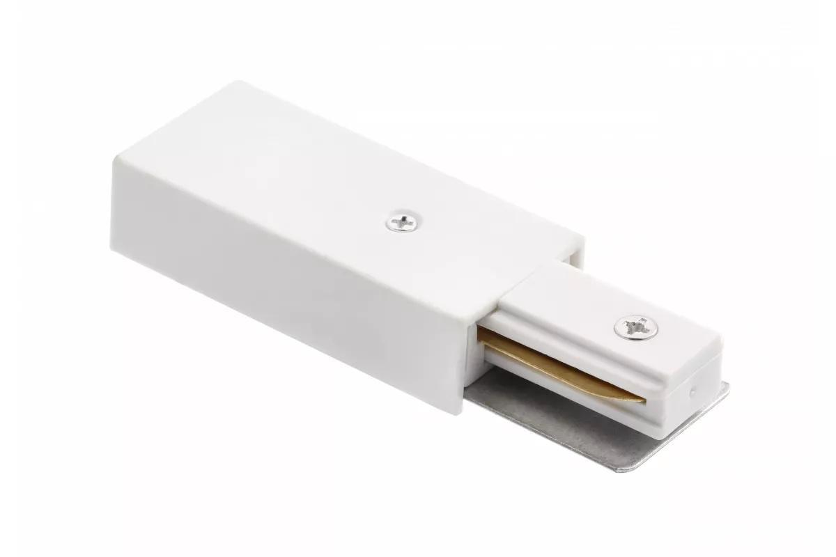 Наконечник подвода питания GTV для шинопровода 1-фазового Белый (XLT-1FAC68-00)