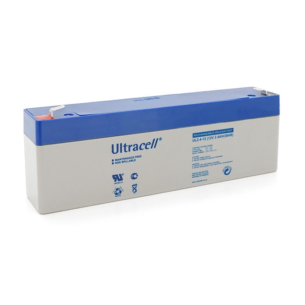 Батарея аккумуляторная Ultracell UL2.4-12 AGM 12V 2,4Ah White