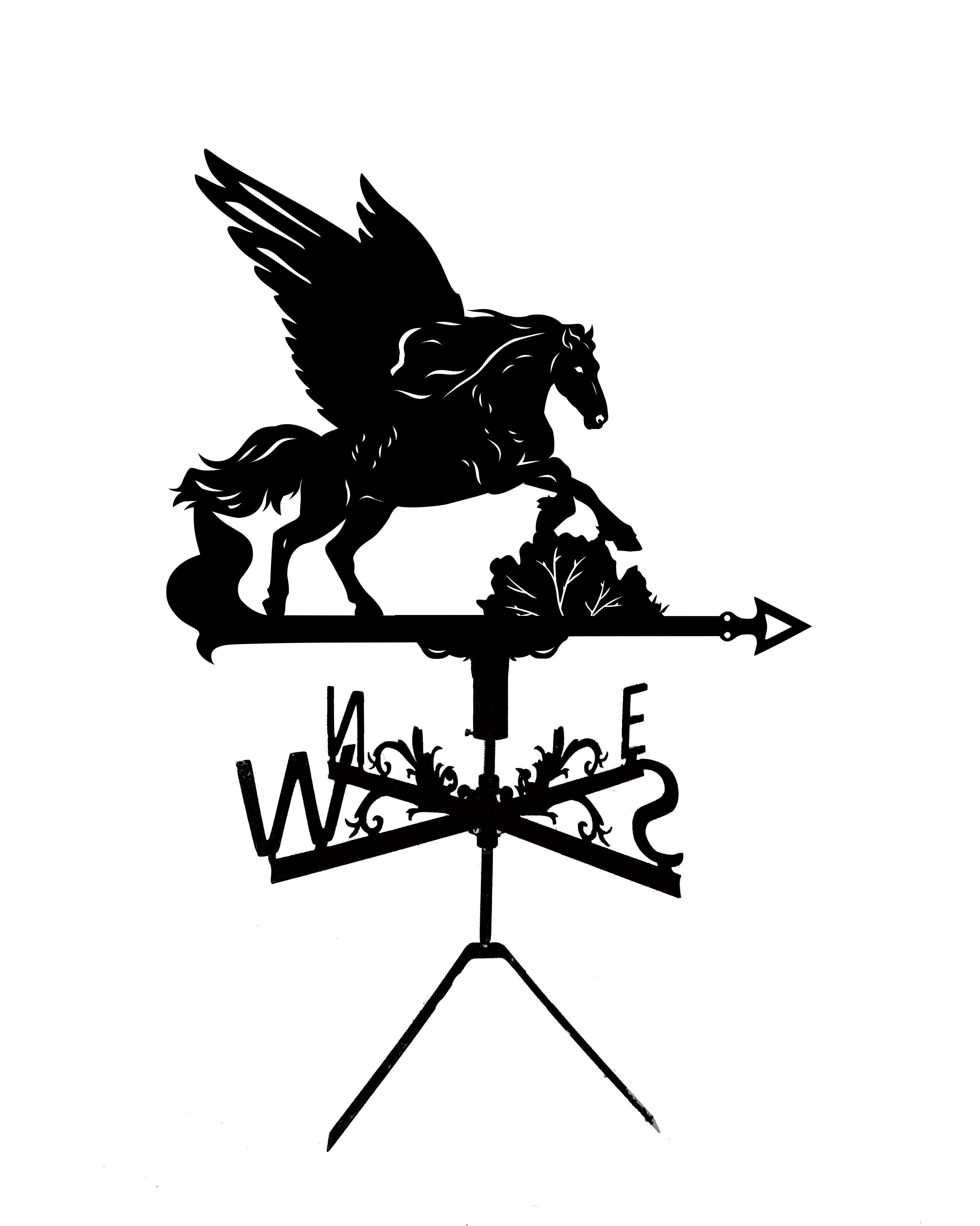 Флюгер на альтанку/колодязь Пегас (27476195)