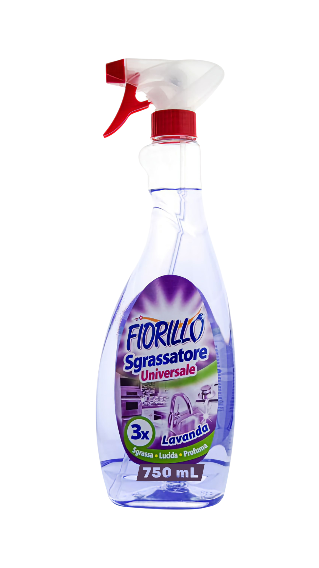 Чистящее средство и обезжиривание Fiorillo SGRASSATORE Lavanda 750 мл (003217)