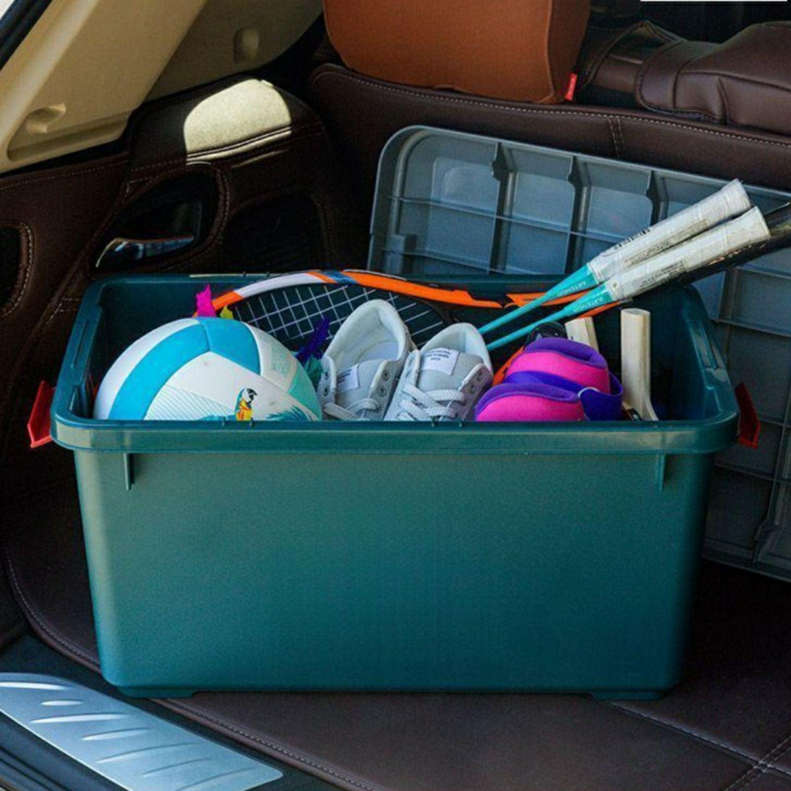 Ящик для зберігання Optima та подорожей 50 л 51x37x34 см Чорний - фото 3