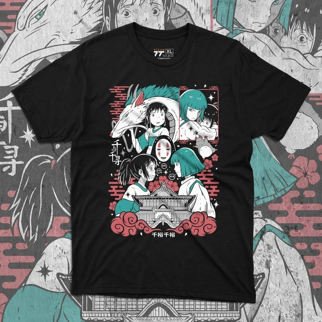 Футболка мужская с принтом Унесенные призраками 2 р. 48 (2896478712)