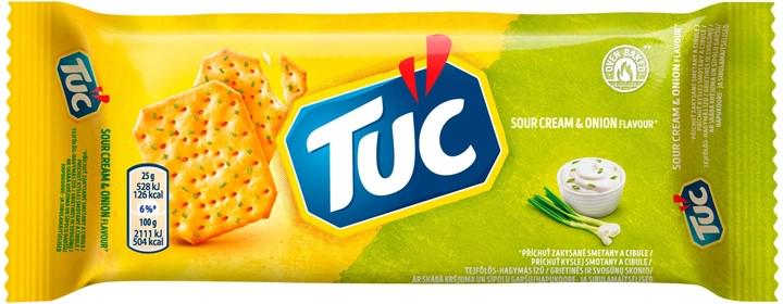 Печенье Tuc соленый со вкусом сметаны и зеленого лука 100 г