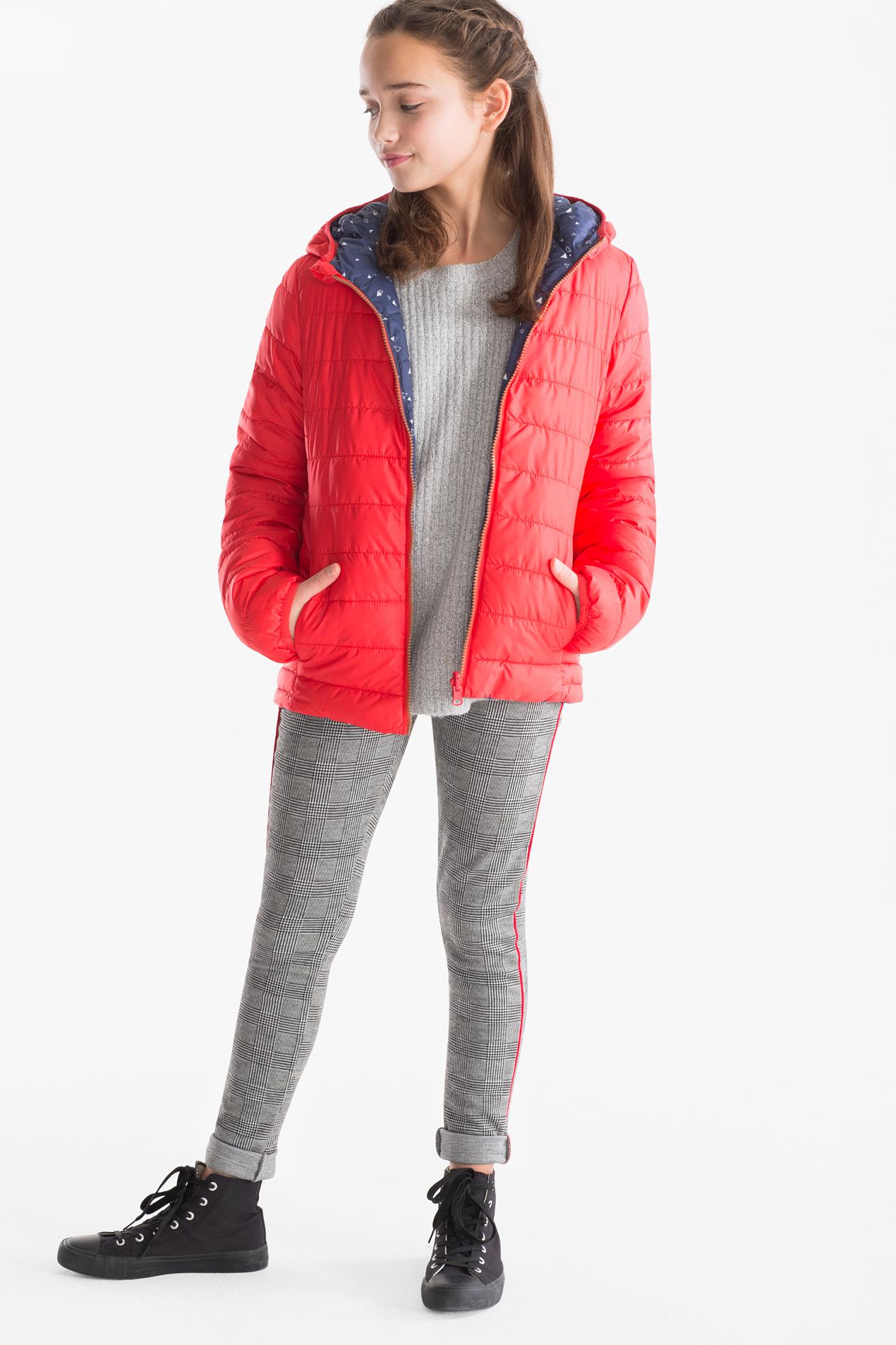 Куртка C&A двостороння розмір 134 см Червоний (2030106) - фото 4 Куртка C&A двостороння розмір 134 см Червоний (2030106) - фото 4