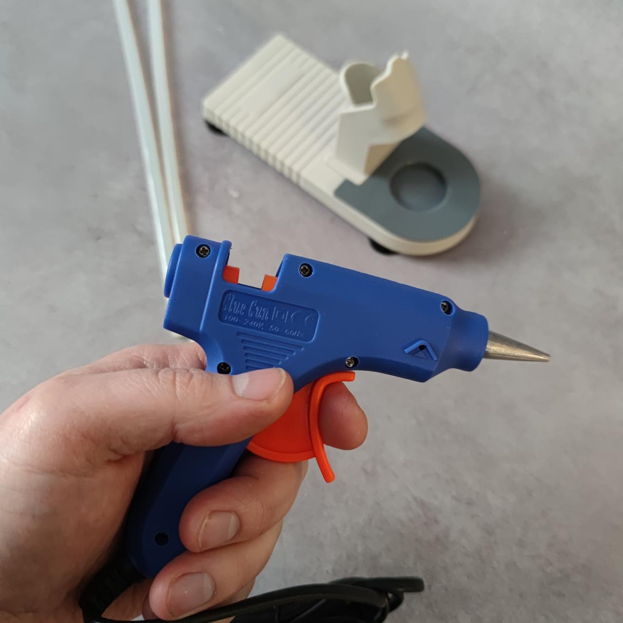 Термопістолет клейовий з підставкою та клеєм (2120249791) - фото 3 Термопістолет клейовий з підставкою та клеєм (2120249791) - фото 3