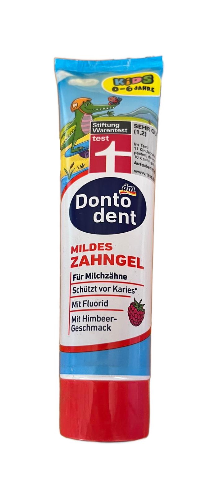 Зубна паста Dontodent Kids Фруктова 100 мл (131514) Зубна паста Dontodent Kids Фруктова 100 мл (131514)