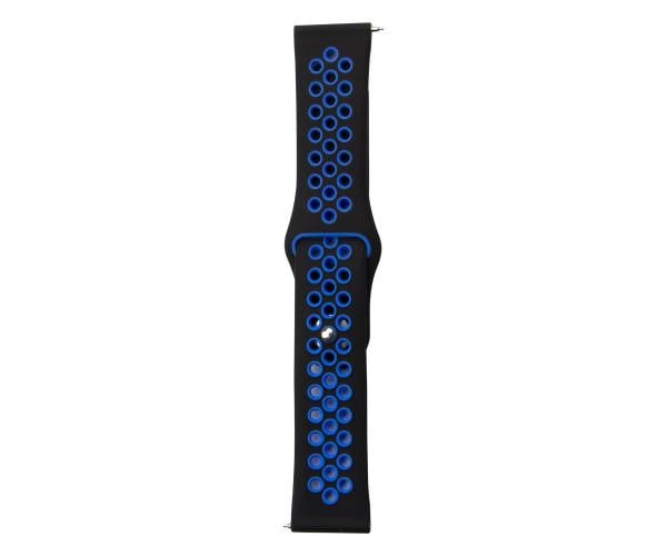 Ремешок для Samsung Galaxy Watch 22 мм Black/Blue
