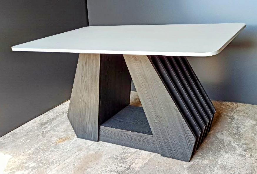 Стол Манора 140х80 см Белый/Сосна Кембра