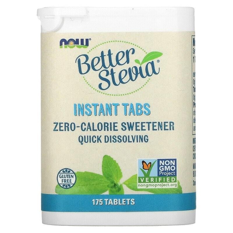 Стевия NOW Foods Better Stevia Instant 175 таблеток (NOW-06919)