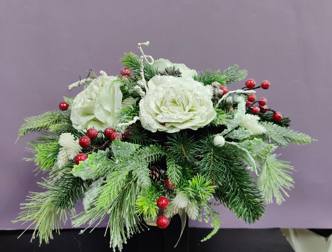 Композиция новогодняя 40x30 см (3010.035) Композиция новогодняя 40x30 см (3010.035)