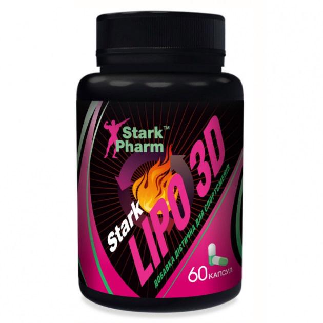 Жироспалювач Stark Pharm Lipo 3D 60 капс. (00000024593) Жироспалювач Stark Pharm Lipo 3D 60 капс. (00000024593)