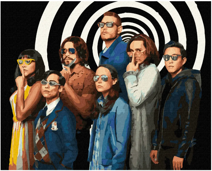 Картина по номерам Академия Амбрелла 40х50 (GX40918)