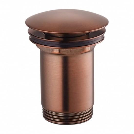 Клапан донный Omnires 1 1/4″ для раковины Бронзовый матовый (A706ORB)