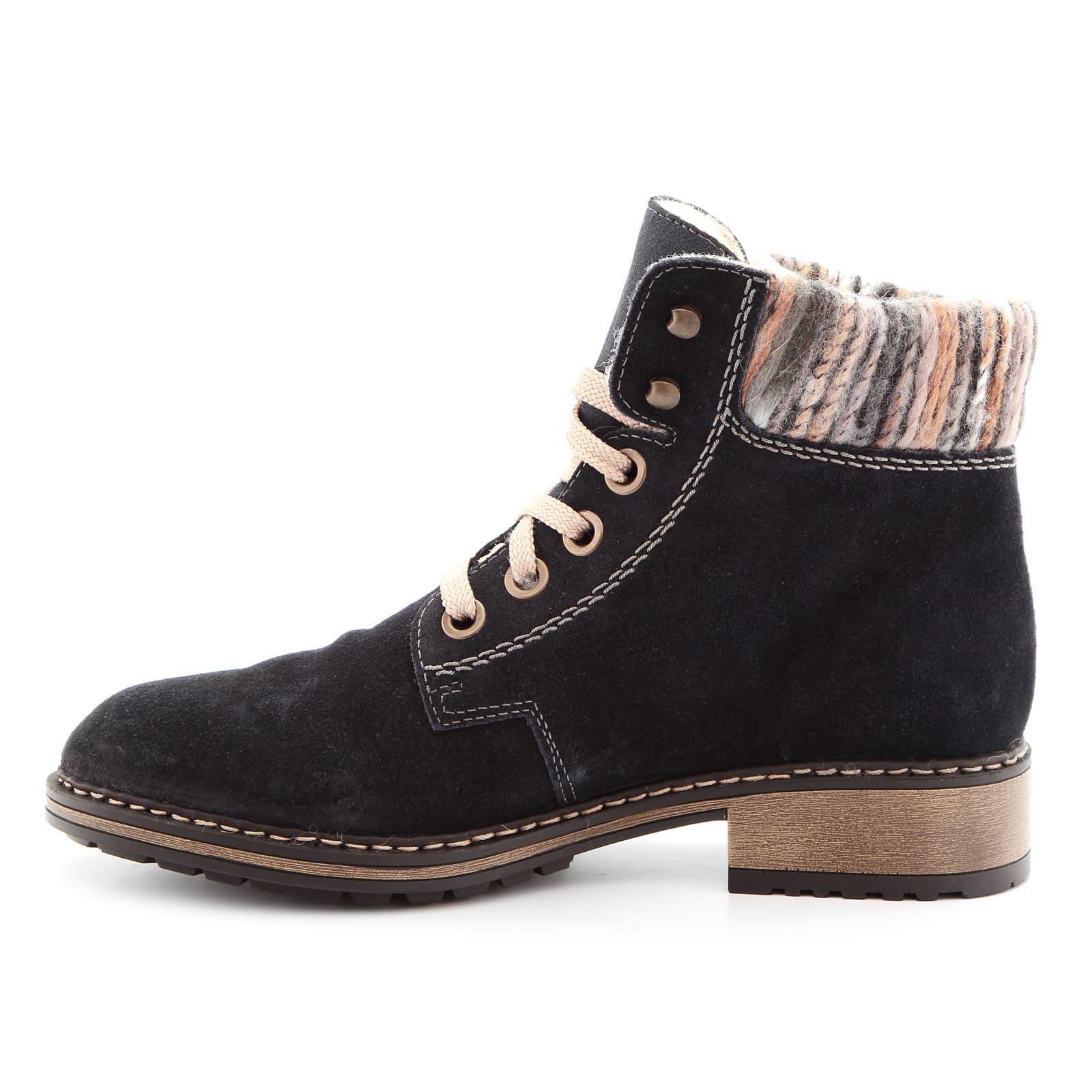 Черевики жіночі утеплені RIEKER р. 37 Синій (91635525) - фото 2 Черевики жіночі утеплені RIEKER р. 37 Синій (91635525) - фото 2