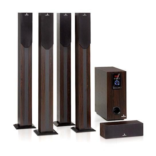 Акустическая система домашняя Auna Areal Elegance 5.1 (10034854) Акустическая система домашняя Auna Areal Elegance 5.1 (10034854)