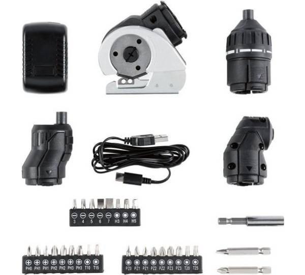 Отвертка-шуруповерт аккумуляторная PARKSIDE PAS D5 4в1 4V 1500 mAh 10 Nm - фото 9 Отвертка-шуруповерт аккумуляторная PARKSIDE PAS D5 4в1 4V 1500 mAh 10 Nm - фото 9