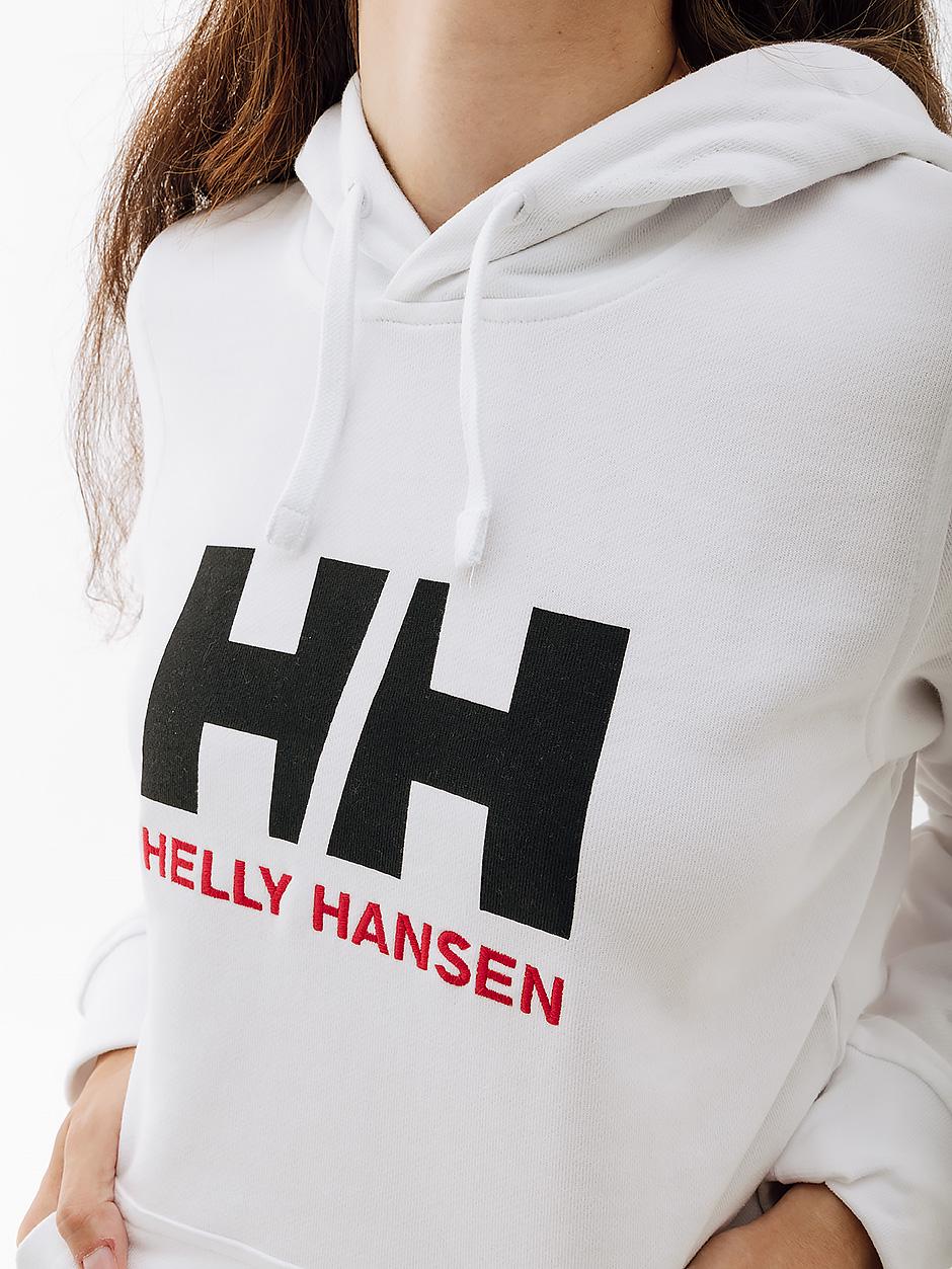 Худи женское Helly Hansen W HH LOGO HOODIE XS Белый (7d33978-001 XS) - фото 3 Худи женское Helly Hansen W HH LOGO HOODIE XS Белый (7d33978-001 XS) - фото 3