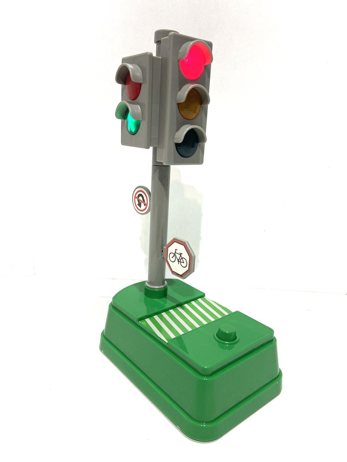 Игрушка музыкальная TK Group  Светофор украинская озвучка Серый (T-38950)