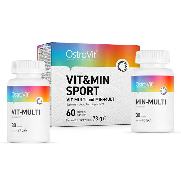 Вітаміни OstroVit Vit&Min Sport 60 капсул