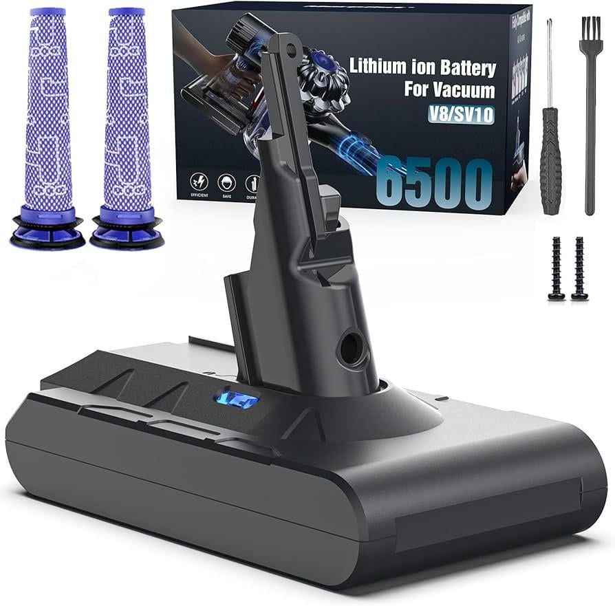 Батарея 6500mah Generic для Dyson V8 замена для V8 Absolute Animal Fluffy (34573354)