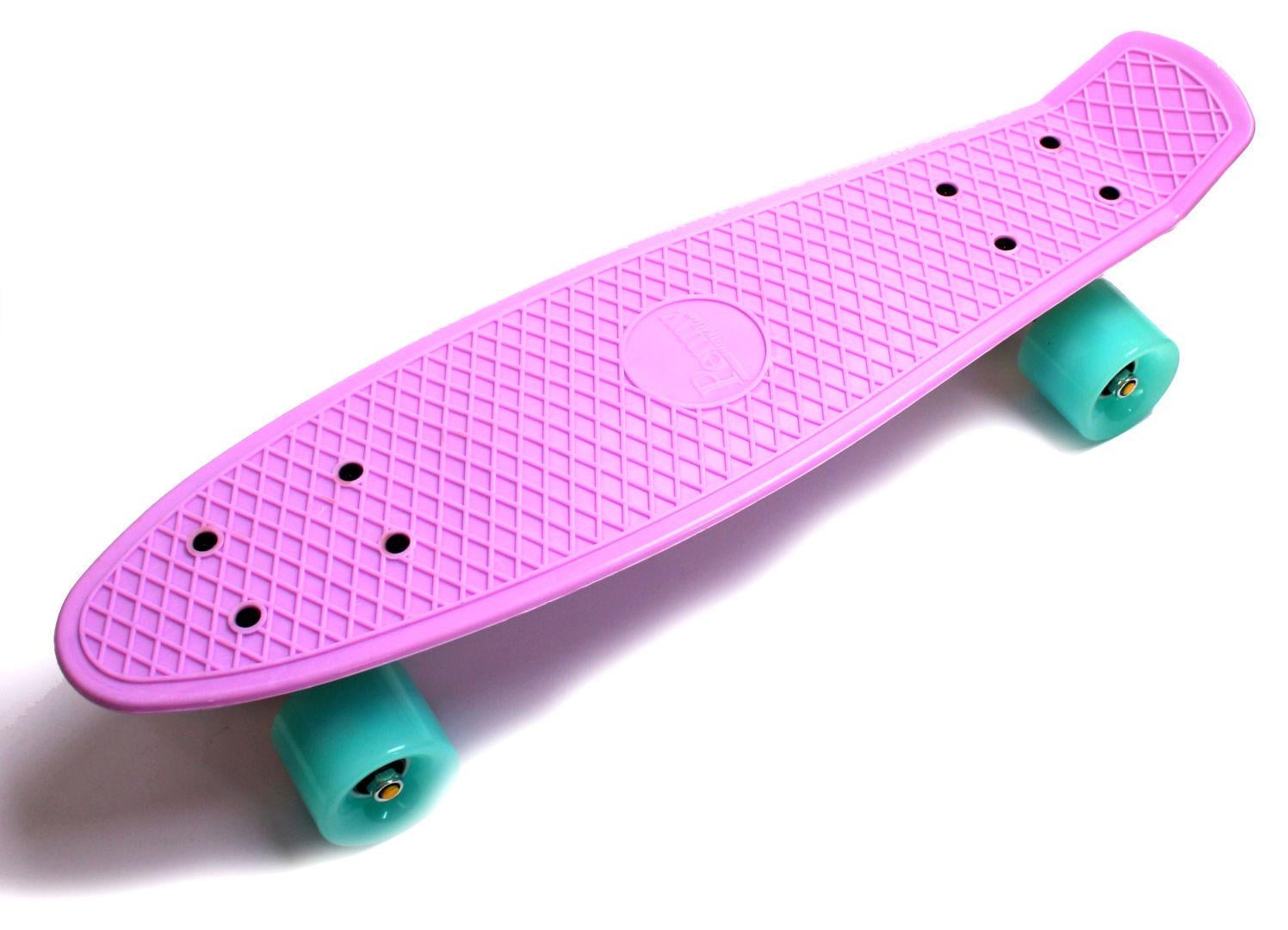 Пенниборд колеса с подсветкой Lilac (588007986)