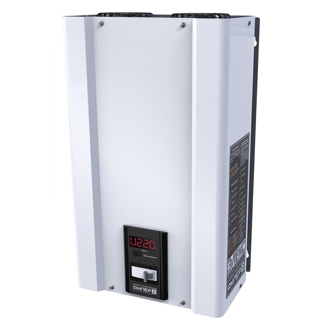 Стабилизатор напряжения симисторный Элекс Ампер стандартный У 12-1/25 v2.0 5500 Вт (DR008261) - фото 3 Стабилизатор напряжения симисторный Элекс Ампер стандартный У 12-1/25 v2.0 5500 Вт (DR008261) - фото 3