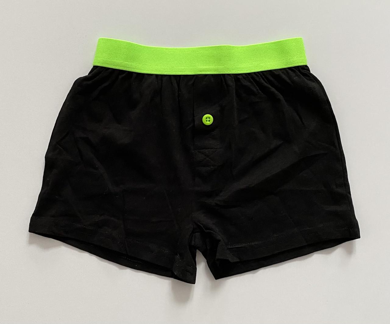 Труси-боксерки на хлопчика з яскравою резинкою Primark 116 см на 5-6 років Чорний (2594066725)