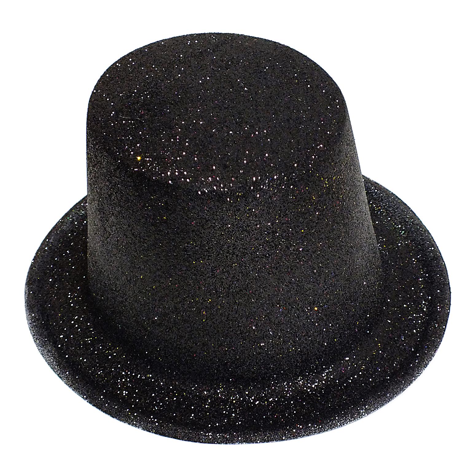 Шляпа Цилиндр Shine Seta Decor (15-102BLK)