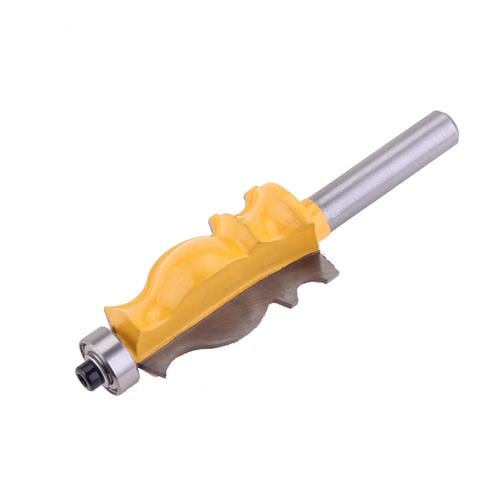 Фреза кромочная фигурная с подшипником для плинтуса хвостовик 8 мм (2617)